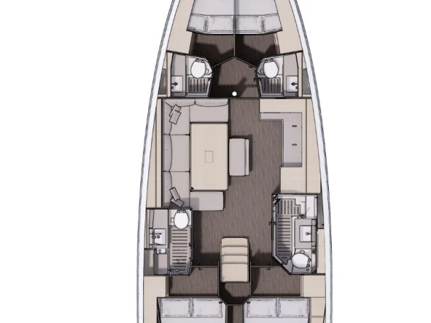Vermietung Segelboot Dufour mit Führerschein