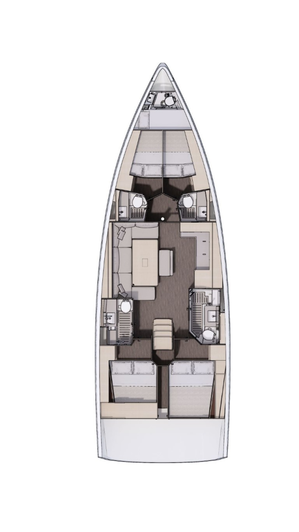 Vermietung Segelboot Dufour mit Führerschein