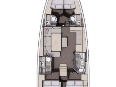Vermietung Segelboot Dufour mit Führerschein