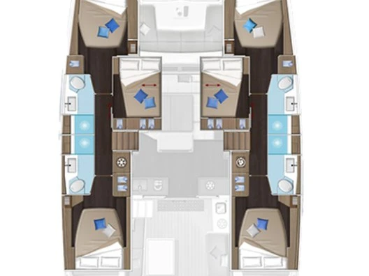 Bootsverleih Lagoon Lagoon 51 Lavrion Samboat