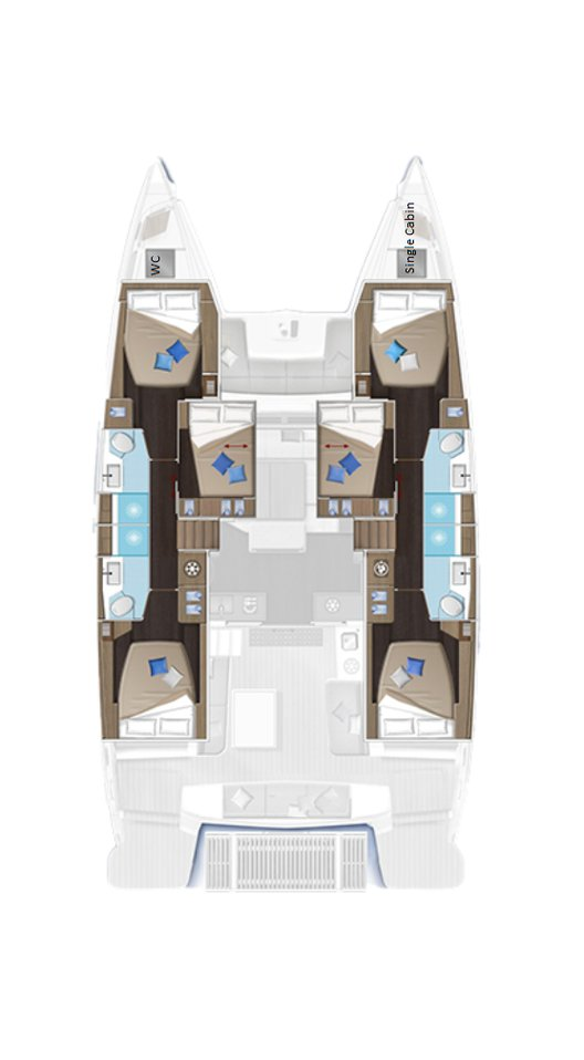 Bootsverleih Lagoon Lagoon 51 Lavrion Samboat