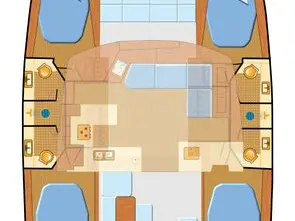 YachtCharter in Rogoznica - Fountaine Pajot Astrea 42 auf SamBoat