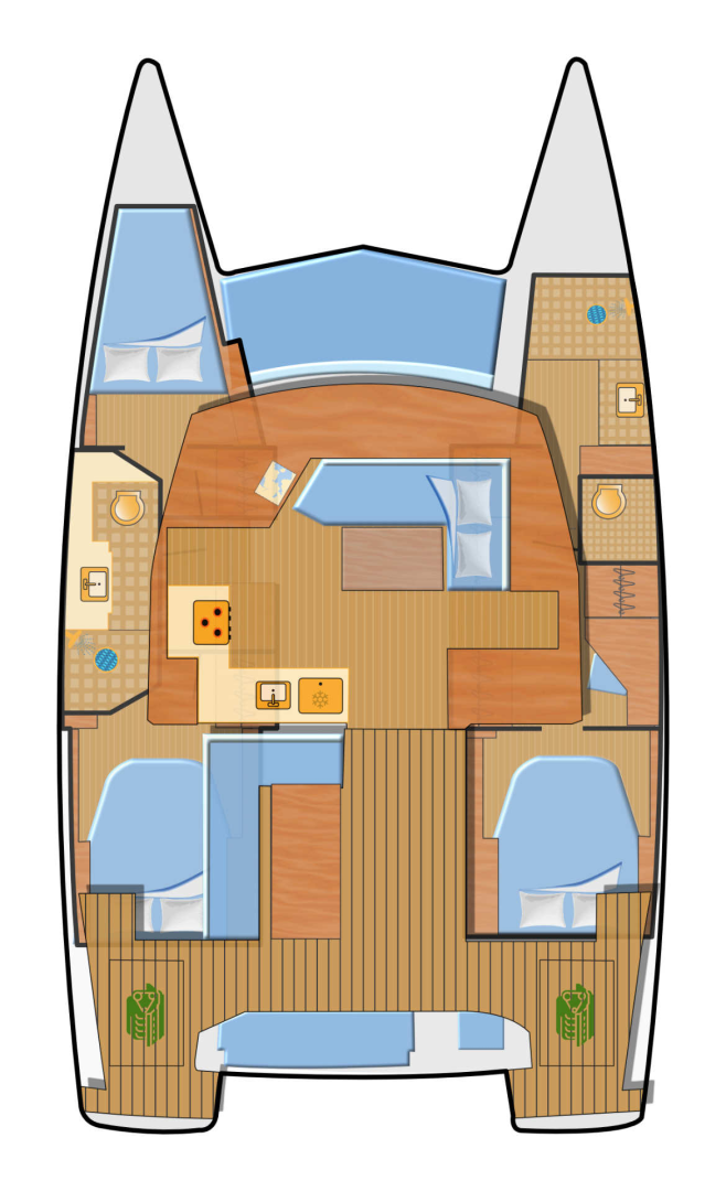 Katamaran mieten in Rogoznica - Fountaine Pajot Lucia 40