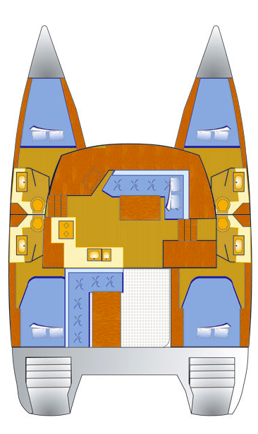 Katamaran mit oder ohne Skipper Fountaine Pajot mieten in Punat