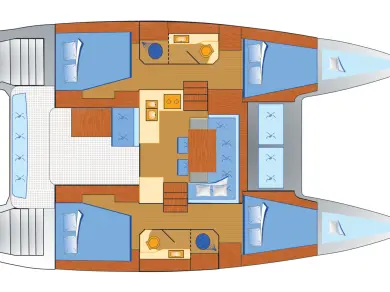 Vermietung Katamaran Lagoon mit Führerschein
