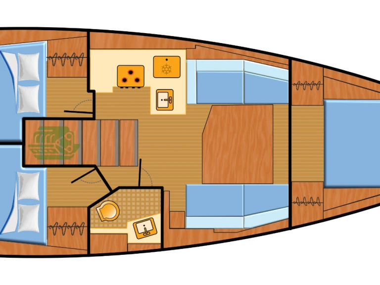 YachtCharter in Rogoznica - Bénéteau Oceanis 38.1 auf SamBoat