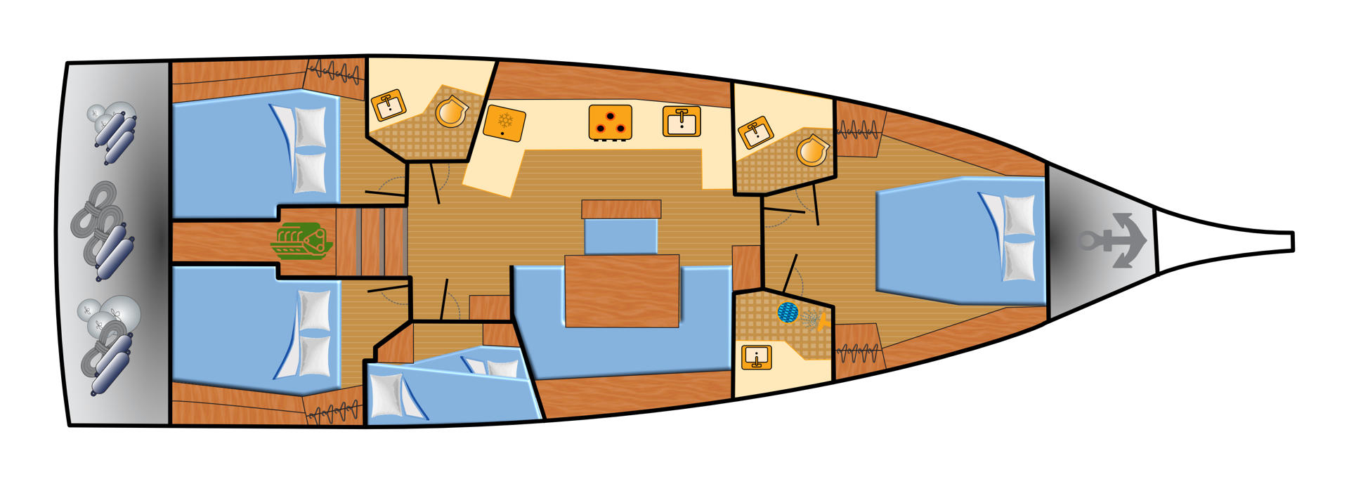 Segelboot mieten in Punat zum besten Preis