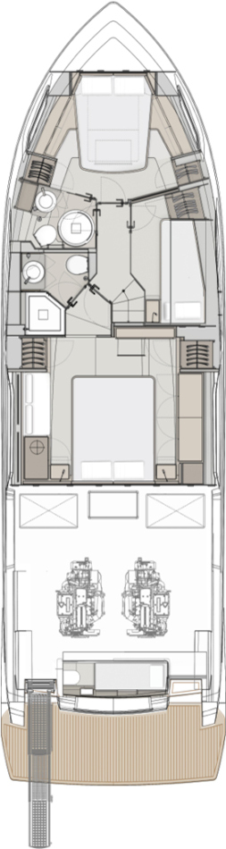 YachtCharter in Podstrana - Ferretti Ferretti Yachts 500 auf SamBoat