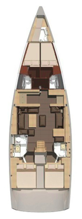 Dufour Dufour 560 Grand Large mieten Primošten