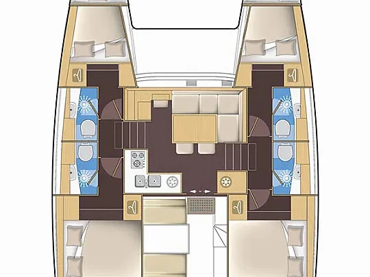 Bootsverleih Lagoon Lagoon 39 Punat Samboat