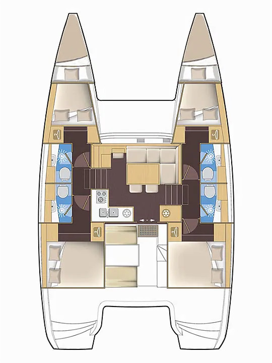 Bootsverleih Lagoon Lagoon 39 Punat Samboat