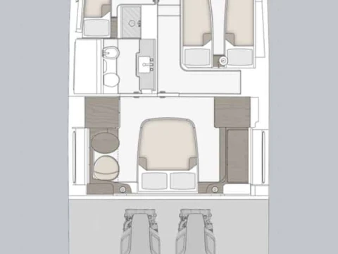 Yacht mit oder ohne Skipper Azimut mieten in Podstrana