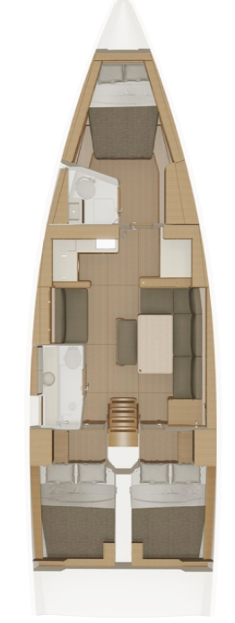 Boot mieten Šibenik günstig Dufour 430