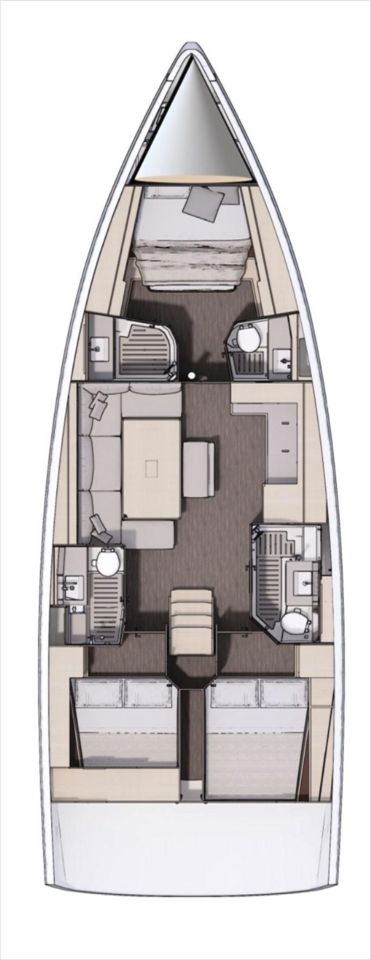Segelboot mit oder ohne Skipper Dufour mieten in Biograd na Moru