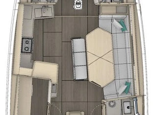 Segelboot mit oder ohne Skipper Dufour mieten in Sukošan