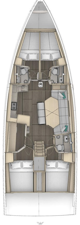 Segelboot mit oder ohne Skipper Dufour mieten in Sukošan