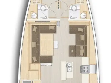 Segelboot mieten in Trogir - Hanse Hanse 588