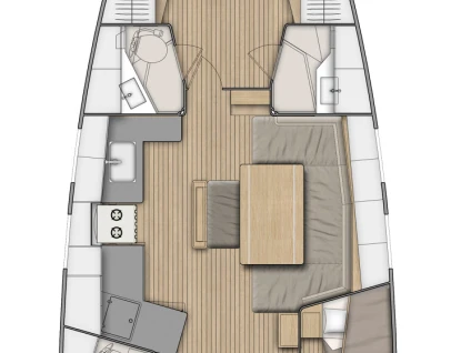 YachtCharter in Komolac - Bénéteau Oceanis 46.1 auf SamBoat