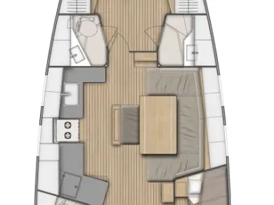 YachtCharter in Komolac - Bénéteau Oceanis 46.1 auf SamBoat