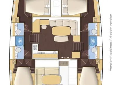 Bootsverleih Lagoon Lagoon 421 Turgutreis Samboat