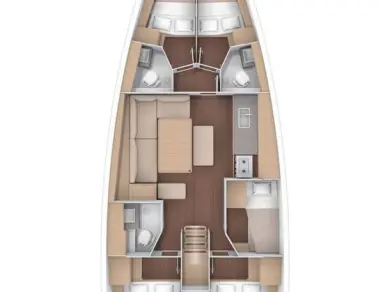 YachtCharter in Fethiye - Dufour Dufour 470 auf SamBoat