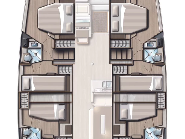 Vermietung Katamaran Bali mit Führerschein