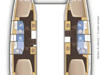 Bootsverleih Lagoon Lagoon 42 Rogač Samboat