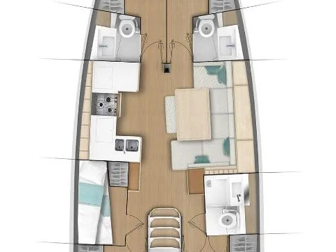 Bootsverleih Jeanneau Sun Odyssey 490 Rogač Samboat