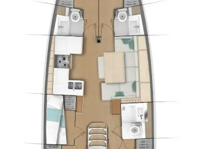 Bootsverleih Jeanneau Sun Odyssey 490 Rogač Samboat