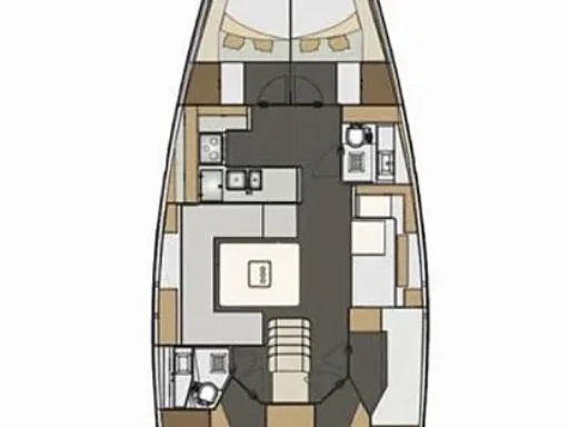 Segelboot mieten in Kaštela - Elan Impression 50