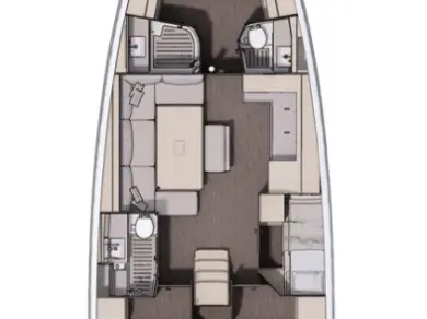 Vermietung Segelboot Dufour mit Führerschein