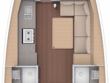 Boot mieten Fethiye günstig Dufour 390