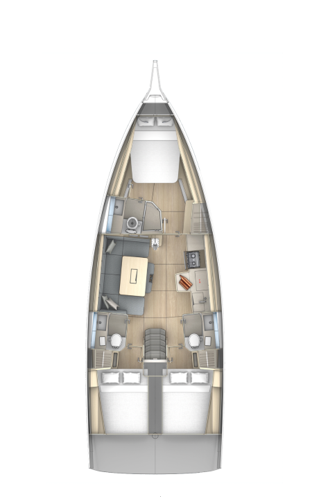 Segelboot mieten in Fethiye - Dufour Dufour 41