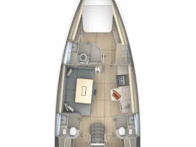 Segelboot mieten in Fethiye - Dufour Dufour 41