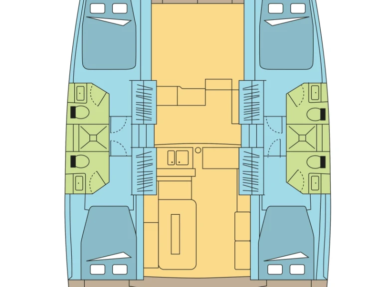Vermietung Katamaran Bali mit Führerschein