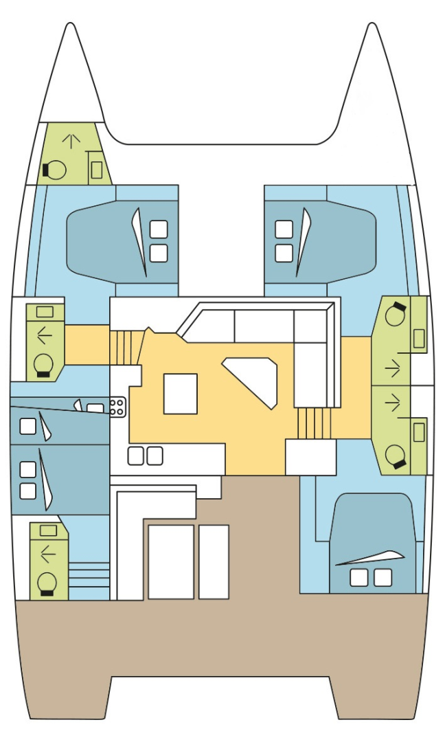 Katamaran mit oder ohne Skipper Fountaine Pajot mieten in Airlie Beach