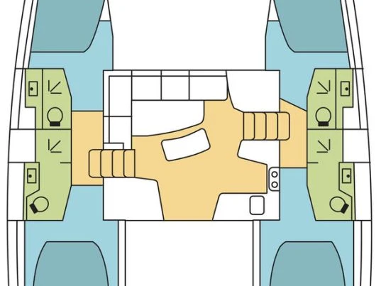 Ein Lagoon Lagoon 42 mieten in Le Marin