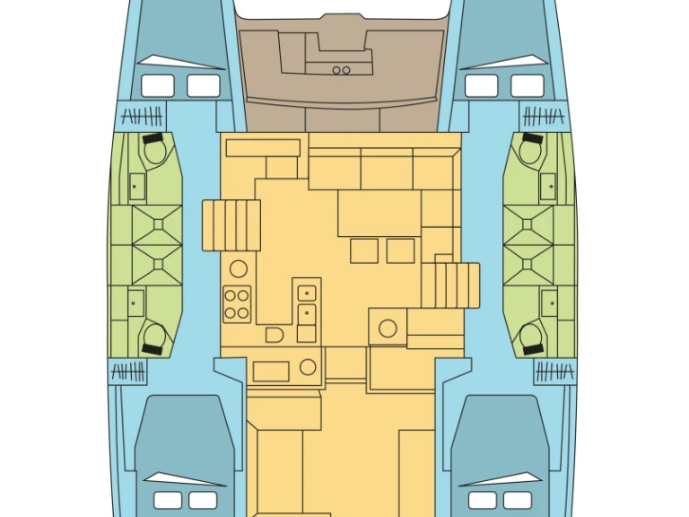 YachtCharter in Saint George's - Lagoon Lagoon 450 auf SamBoat