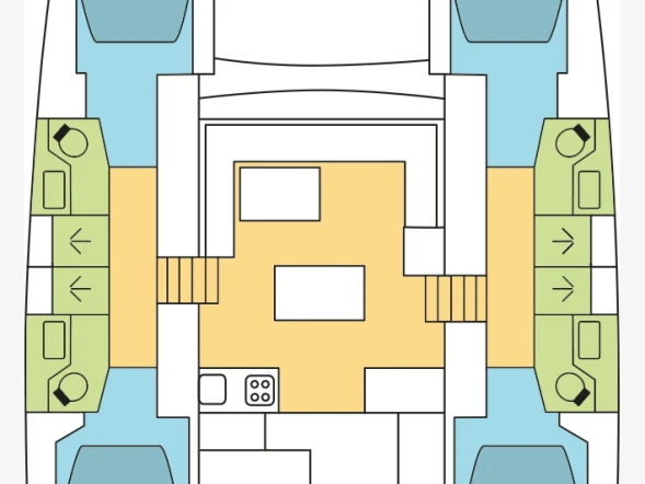 Ein Lagoon Lagoon 50 mieten in Airlie Beach