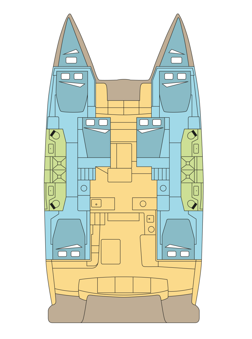Boot mieten La Paz günstig Lagoon 51