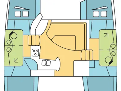 Vermietung Katamaran Fountaine Pajot mit Führerschein