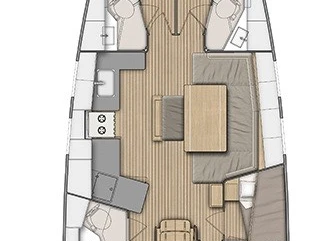 Ein Bénéteau Oceanis 46.1 mieten in Lefkáda