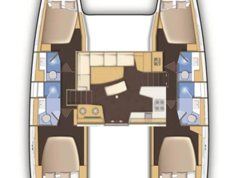 Vermietung Katamaran Lagoon mit Führerschein
