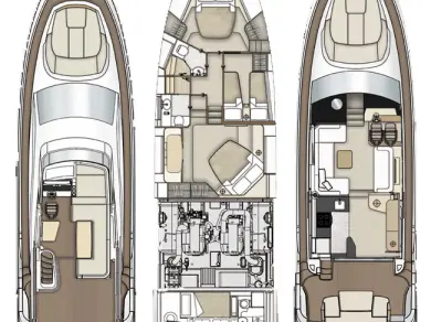 Ein Azimut Azimut 55 Fly mieten in Kaštela