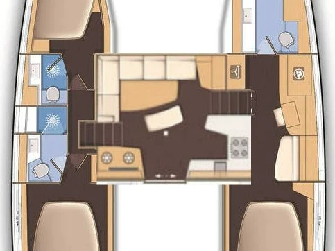 Bootsverleih Lagoon Lagoon 42 Kaštela Samboat