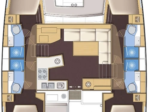 Lagoon Lagoon 450 F mieten Kaštela