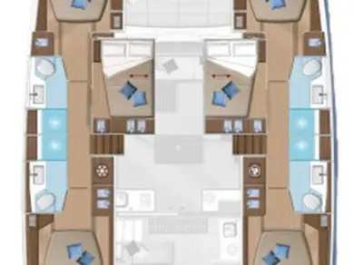 Boot mieten Kaštela günstig Lagoon 50