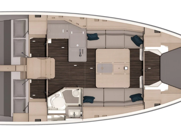 Vermietung Segelboot Dufour mit Führerschein