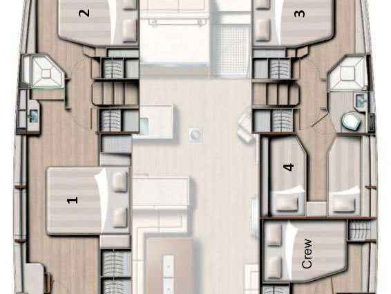 Katamaran mit oder ohne Skipper Bali mieten in Salerno