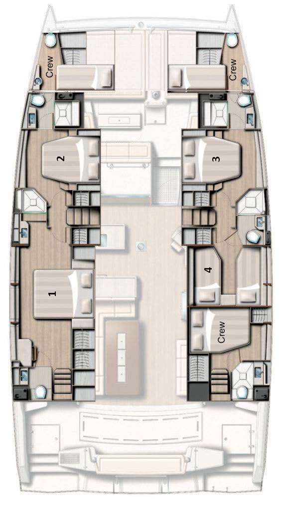 Katamaran mit oder ohne Skipper Bali mieten in Salerno